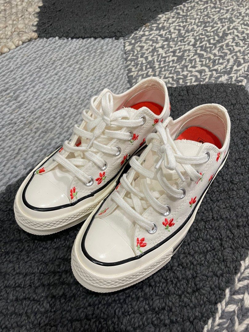 Converse floral ox deals