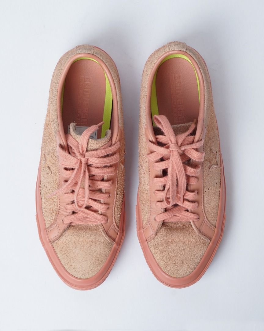 Converse One Star Ox Pink Blush Peach Furry Men s Fashion
