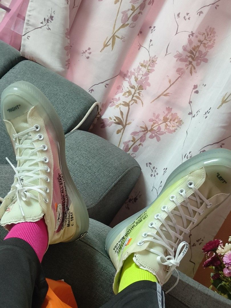 off white x converse vulcanized