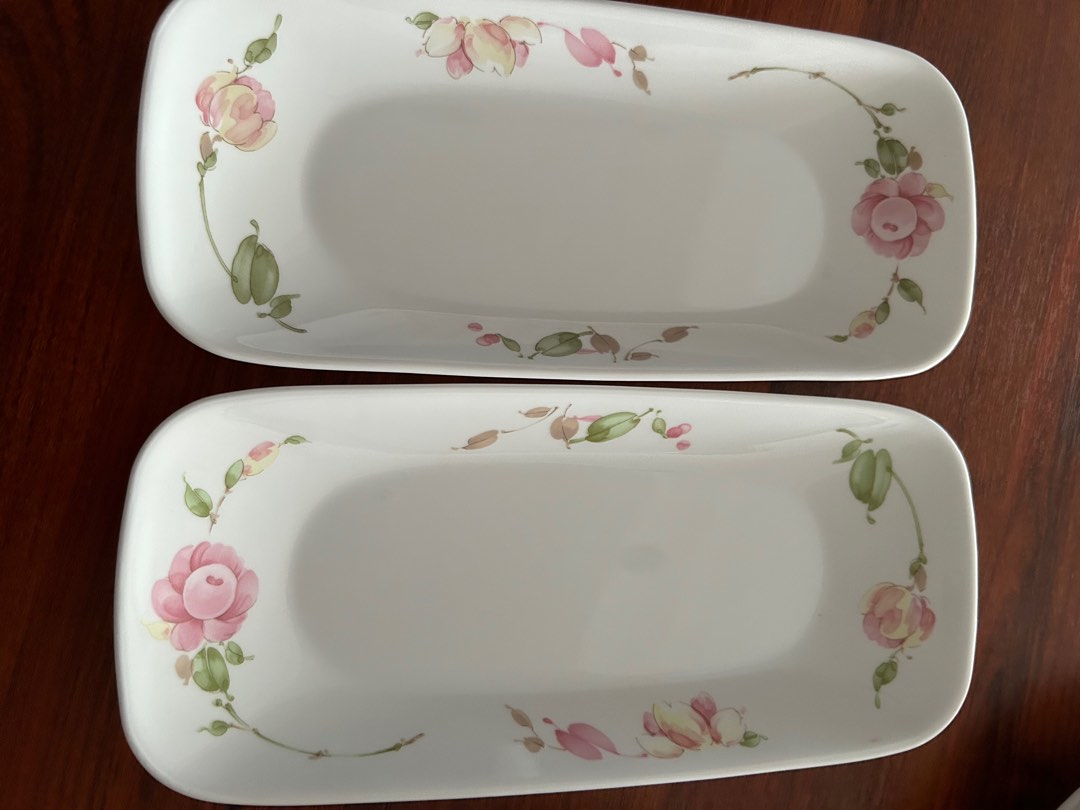 Corelle Fish plate, Furniture & Home Living, Kitchenware & Tableware, Dinnerware & Cutlery on