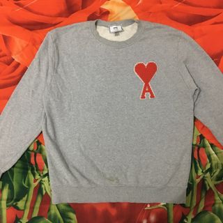 Crewneck Ami Paris Grey
