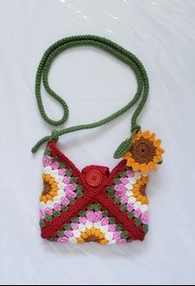 crochet crossbody  bag