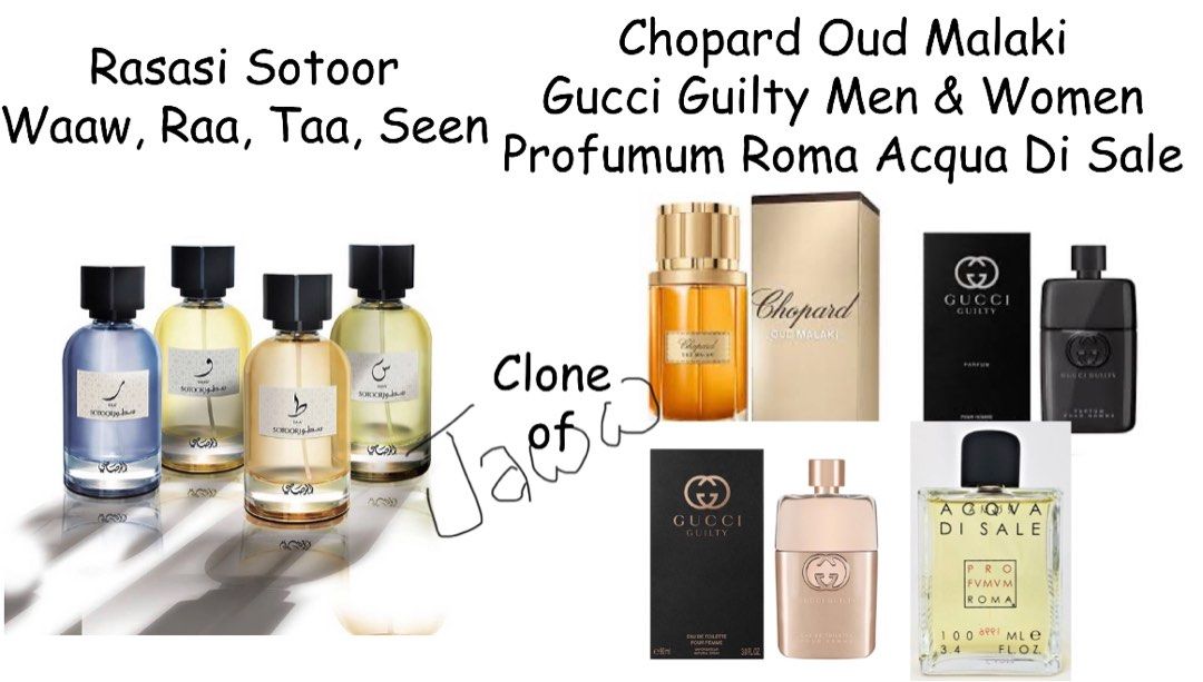*Decant* Rasasi Clone of Designer Fragrances, Beauty & Personal Care