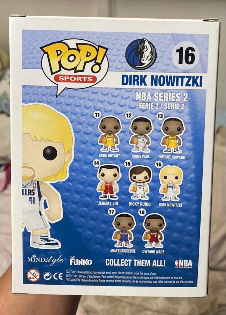 Dirk Nowitzki Sign Funkopop (Category: Western Merchandise) located in Quezon City. Submitted by chriscats24 (Listing ID 1231344833, Image 3). Description: Dirk Nowitzki Sign Funkopop Super mint for a 10+ years box Sign in the lobby of the Grand Hyatt Manila Hotel can send videos pics proof of Dirk signing the pop (gold marker).