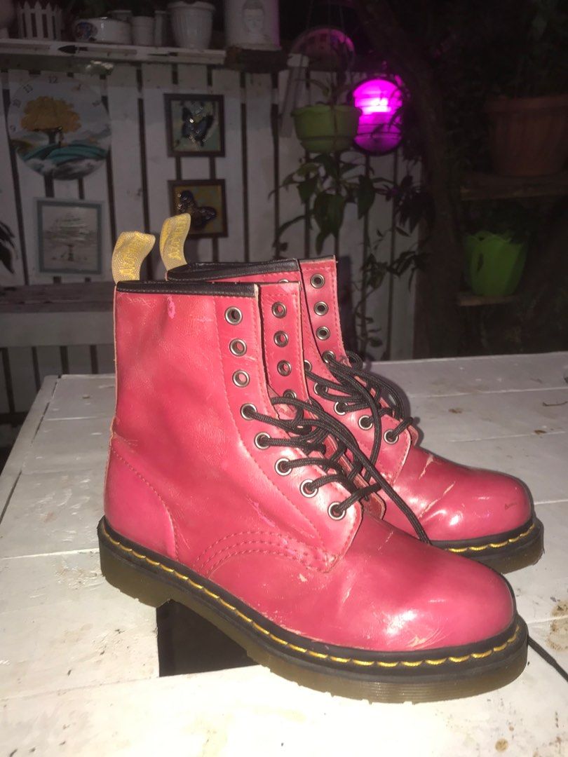 Dr Martens 1460 Fuchsia Pink boots