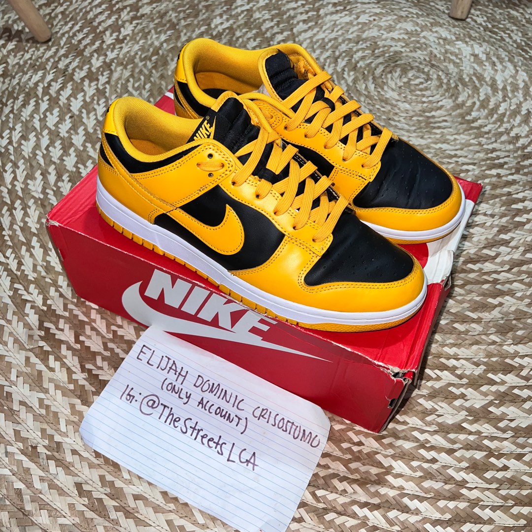 dunk high golden rod