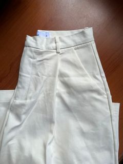 Editors Market White crop culottes