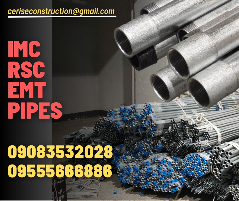 Electrical Pipes for sale IMC RSC EMT on Carousell