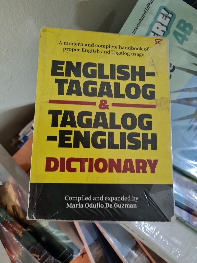English tagalog dictionary, Hobbies & Toys, Books & Magazines, Fiction