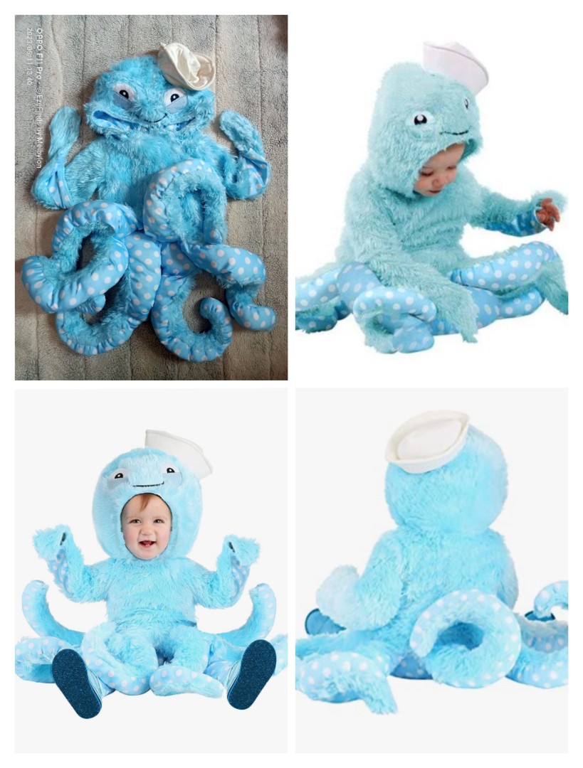 Princess Octopus EZEFINDS Princess Paradise Octopus Under the Sea Milestone Costume on ...
