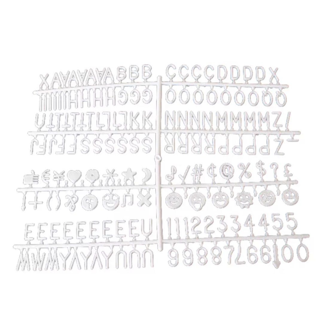 Felt Board Letters Message Board English Alphabet Board Felt Plastic