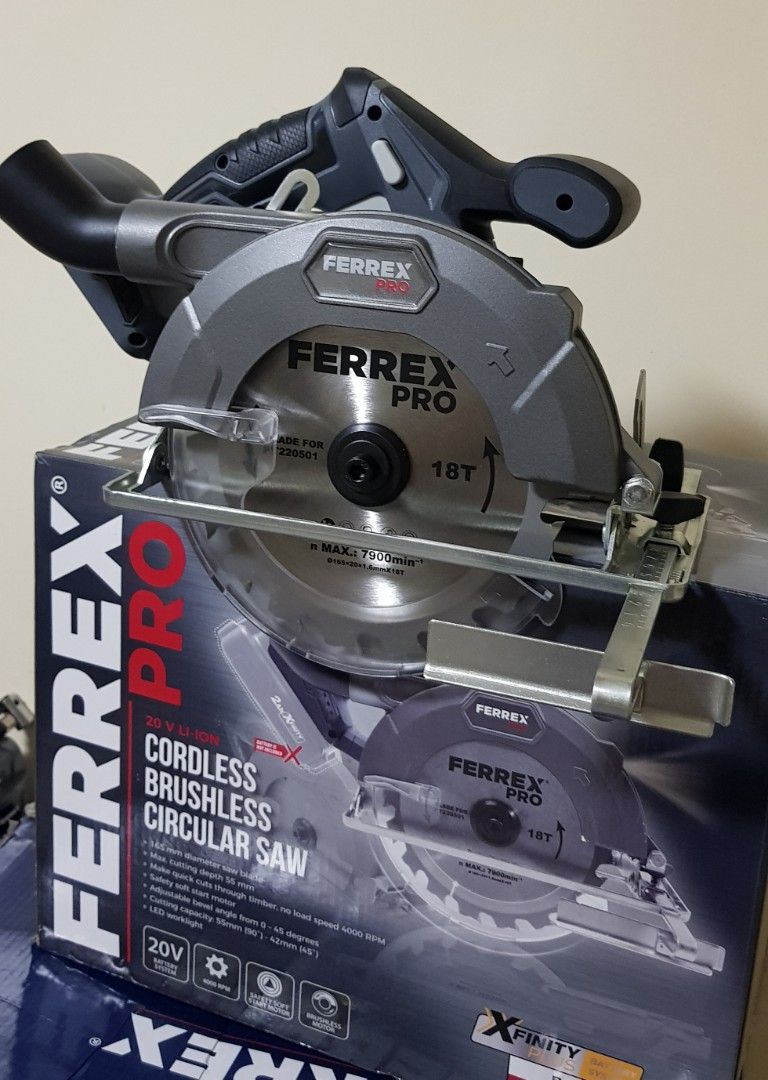 Ferrex cordless online circular saw