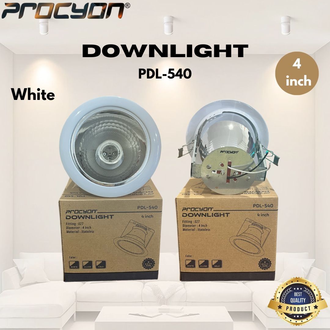 Fitting Downlight Kap Lampu Downlight 3 5 inch 4 inch 5 inch
