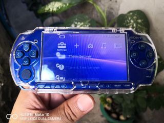 FOR SALE : Sony PSP Slim 2000 BLUE, Rare Color, with Game's installed