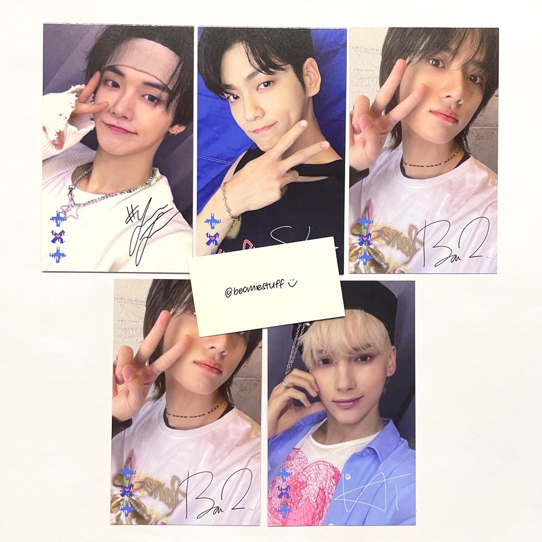 TXT Chaotic Wonderland 4形態 トレカ ボムギュ（TOMORROW X