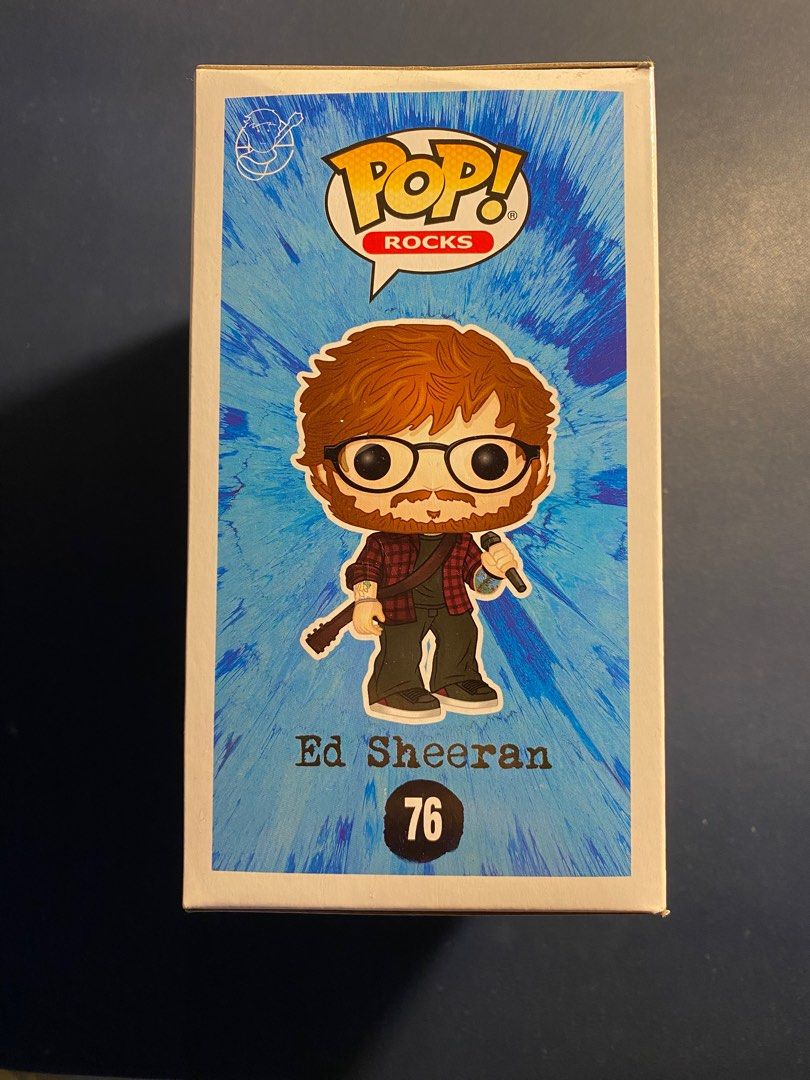 Funk Pop Rocks! - Ed Sheeran, Hobbies & Toys, Toys & Games on Carousell