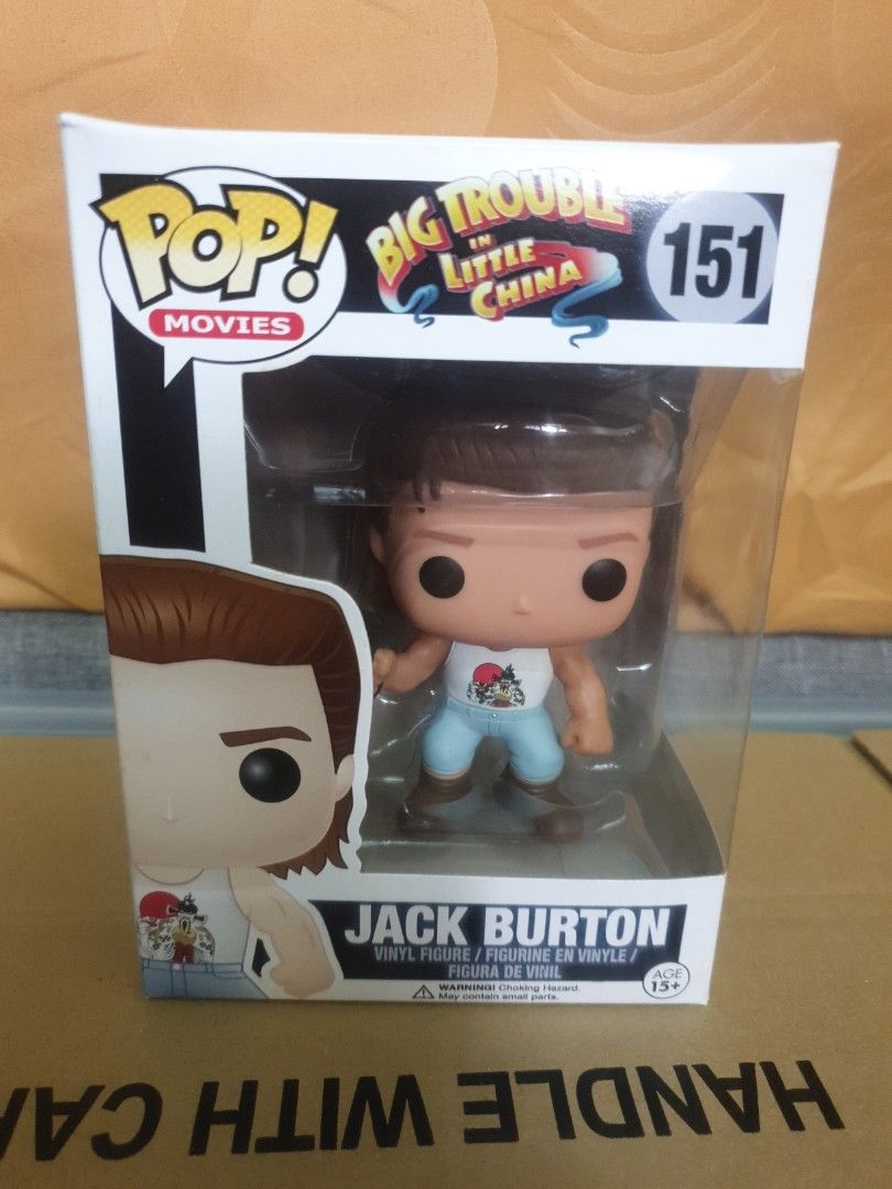 Funko Pop Movies Big Trouble in Little China Jack Burton Hobbies