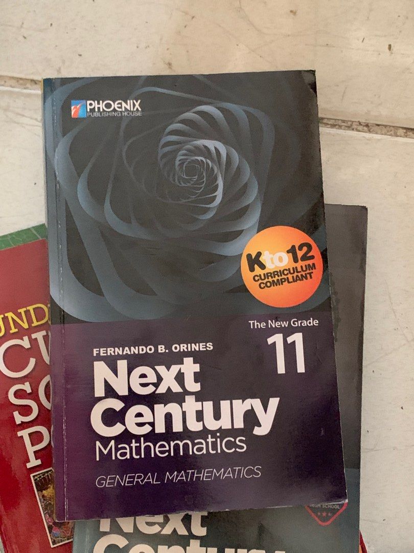 Gen math grade 11 book on carousell