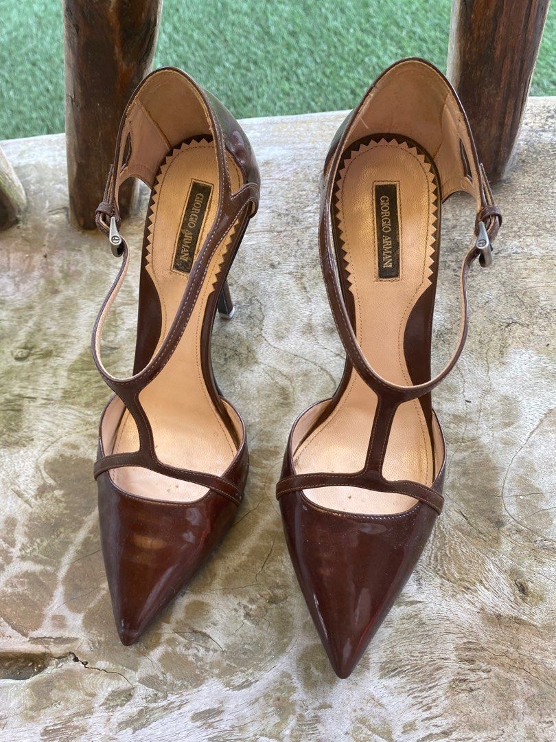 GIORGIO ARMANI Patent Heels