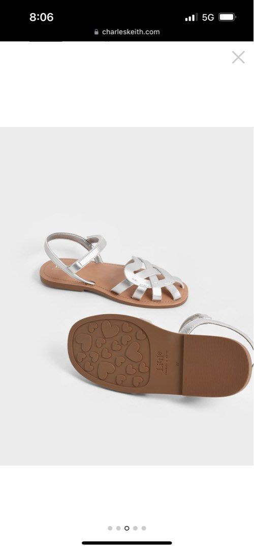Girls caged new arrivals sandals