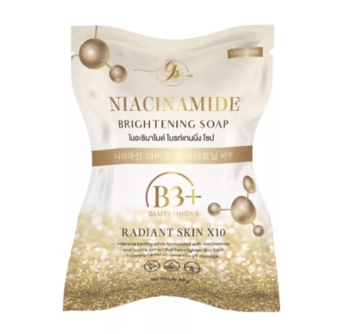 Glow Skin Niacinamide Brightening Face & Body Soap, Beauty & Personal Care, Bath & Body, Body