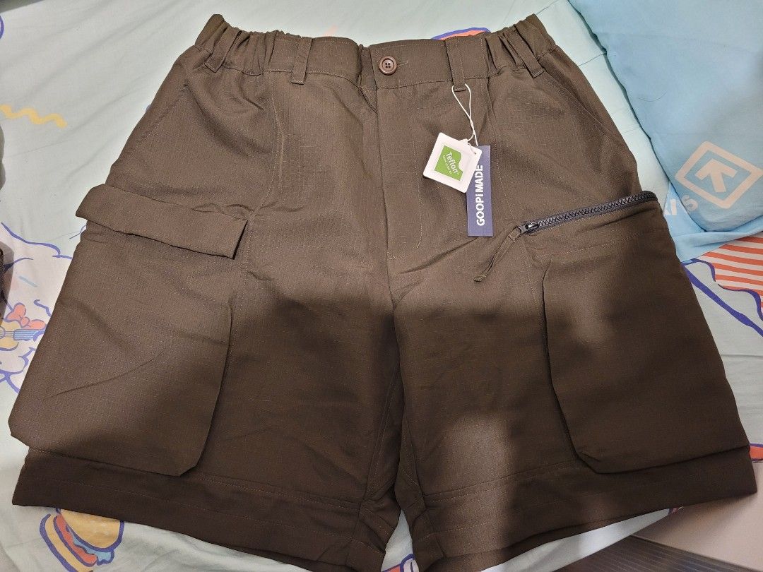 全新Size 3 Goopimade M.P-51 MOUNTAIN SHORTS 短褲Green Goopi, 男裝