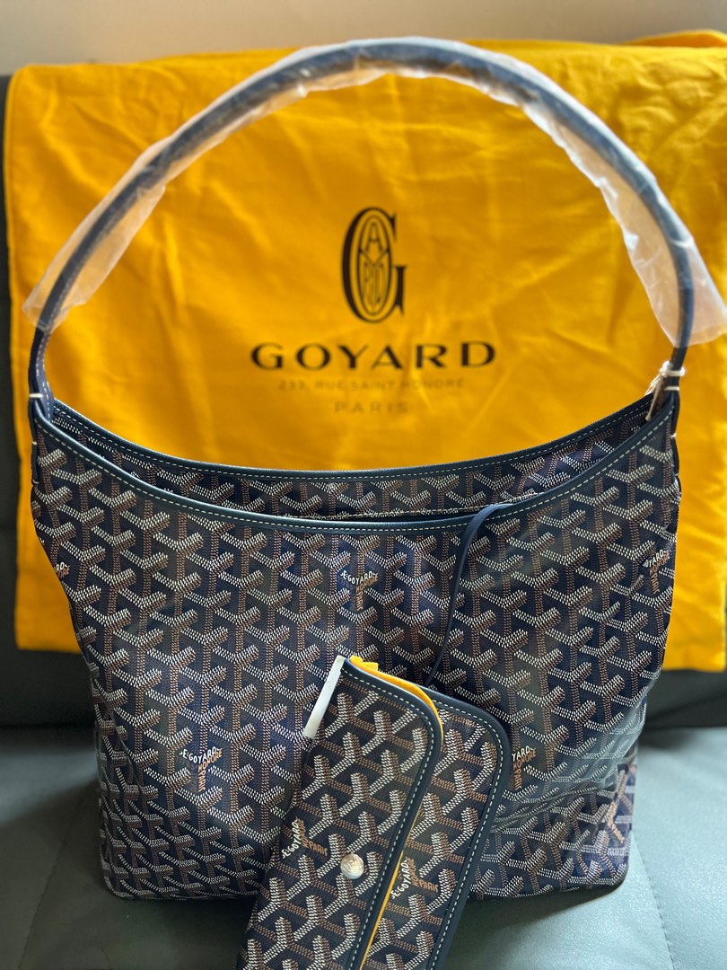 Goyard Boheme Hobo in Navy, Women's Fashion, Bags & Wallets, Shoulder Bags  on Carousell