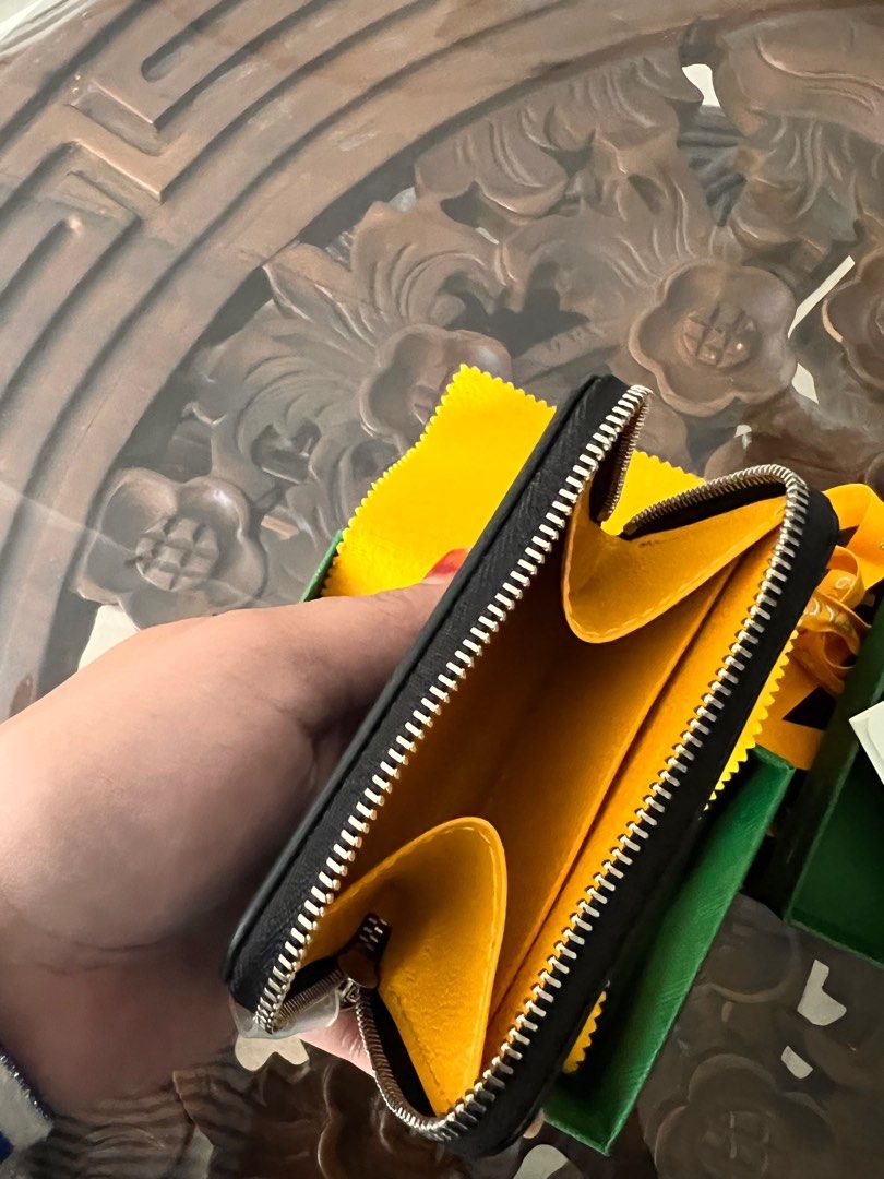 Goyard Matignon Mini Wallet, Green
