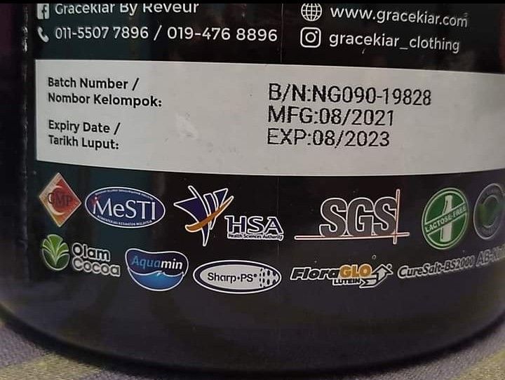 Gracekiar cocoa meal replacement, Health & Nutrition, Health