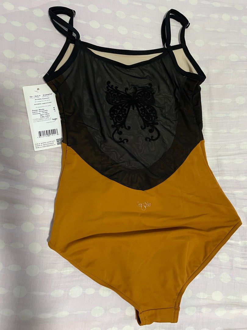 Grishko Black Jennifer Leotard