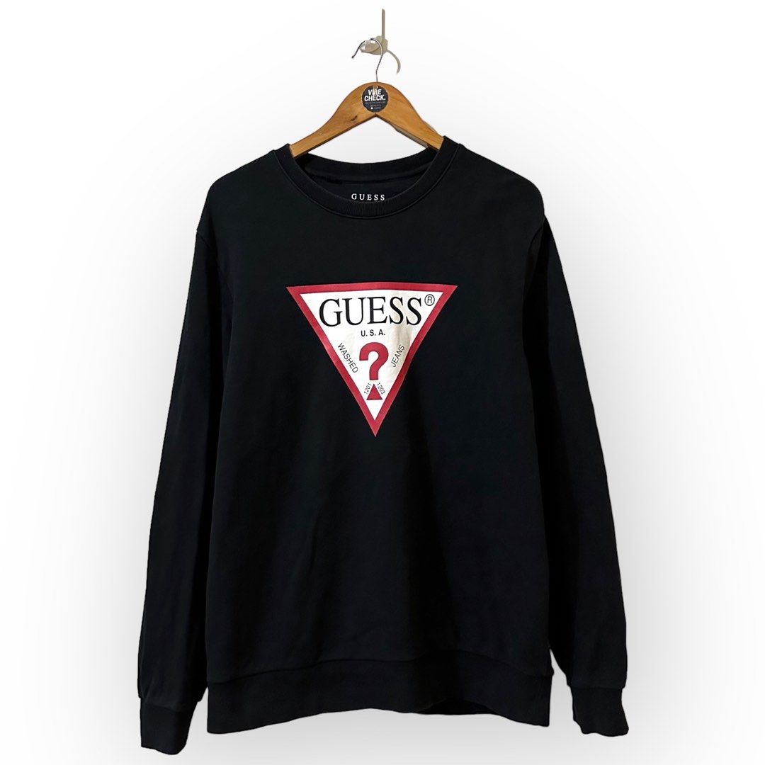 Guess sweater men's clearance