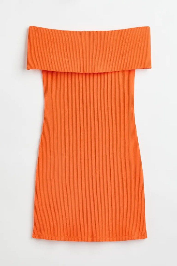 H and m off shoulder dress deals
