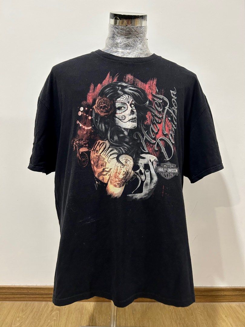 Harley Davidson FRENCH QUARTER NEW ORLEANS LOUISIANA T shirt D a