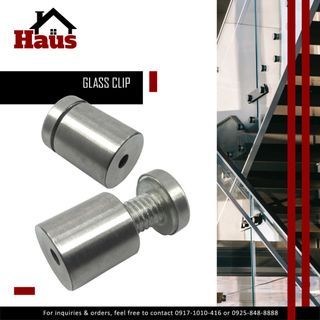 Haus Glass Clip / Fixed Bracket for Glass Shower Enclosures / Partitions /Glass Clip