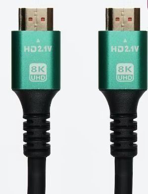 CÂBLE HDMI 2.1, PREMIUM, 8K, HEC, M / M, NYLON, 1.8M