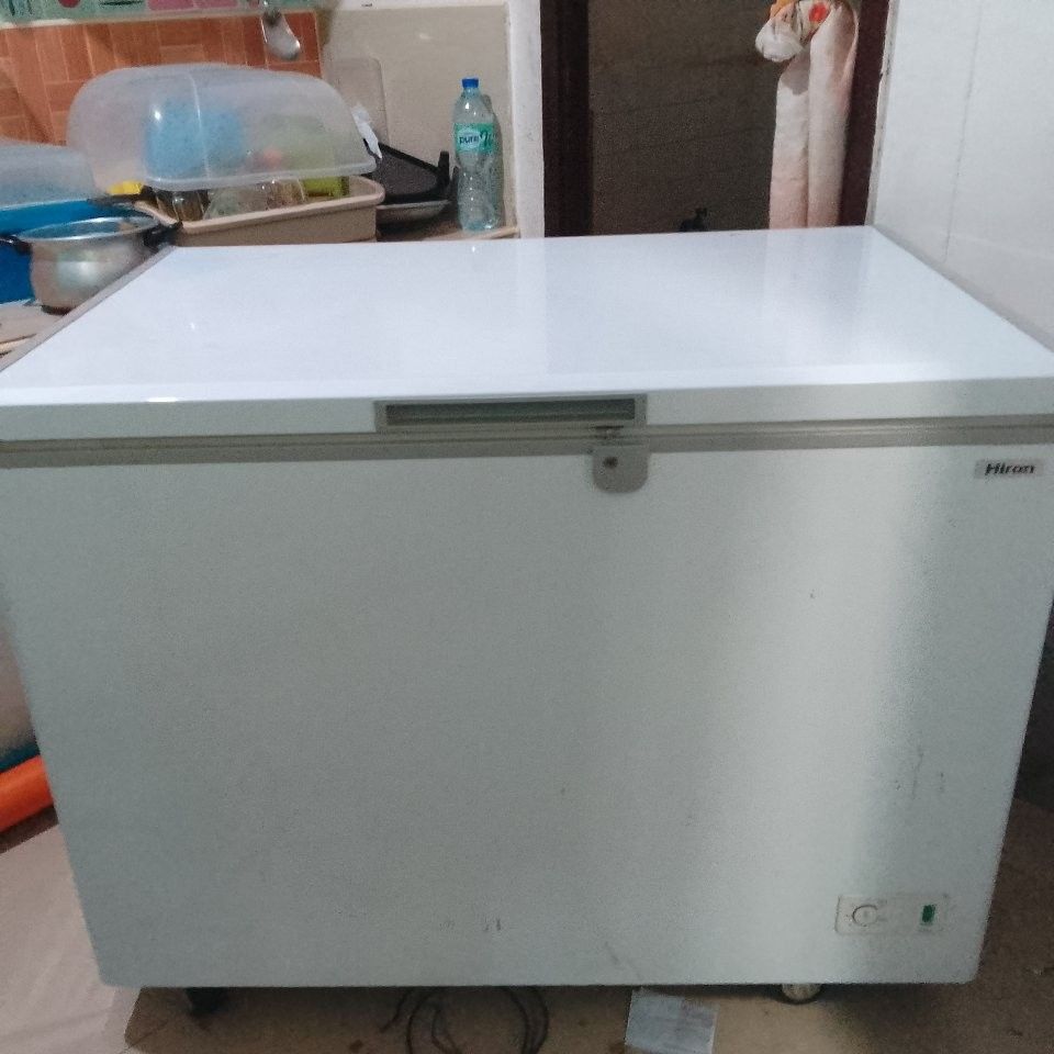 Hiron chest freezer on Carousell
