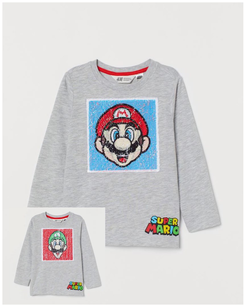H&m super mario t shirt 2025