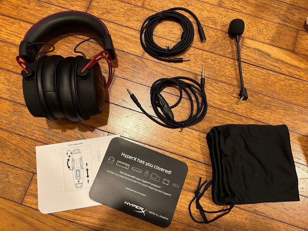 HyperX Cloud Alpha (Category: Headphones & Headsets) located in Shah Alam. Submitted by swipe.store (Listing ID 1231387258, Image 2). Description: HyperX Cloud Alpha Condition - 9/10 Stock - 2 Can cod at Setia Eco Park or lalamove / grab / postage.