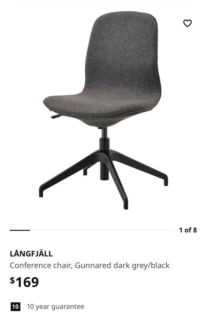 Ikea langfjall conference on sale chair
