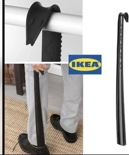 IKEA OMSORG SHOEHORN BLACK COLOR PENGIAH KASUT IKEA SHOEHORN SHOE HORN HELP WEAR SHOES - 100% FROM IKEA