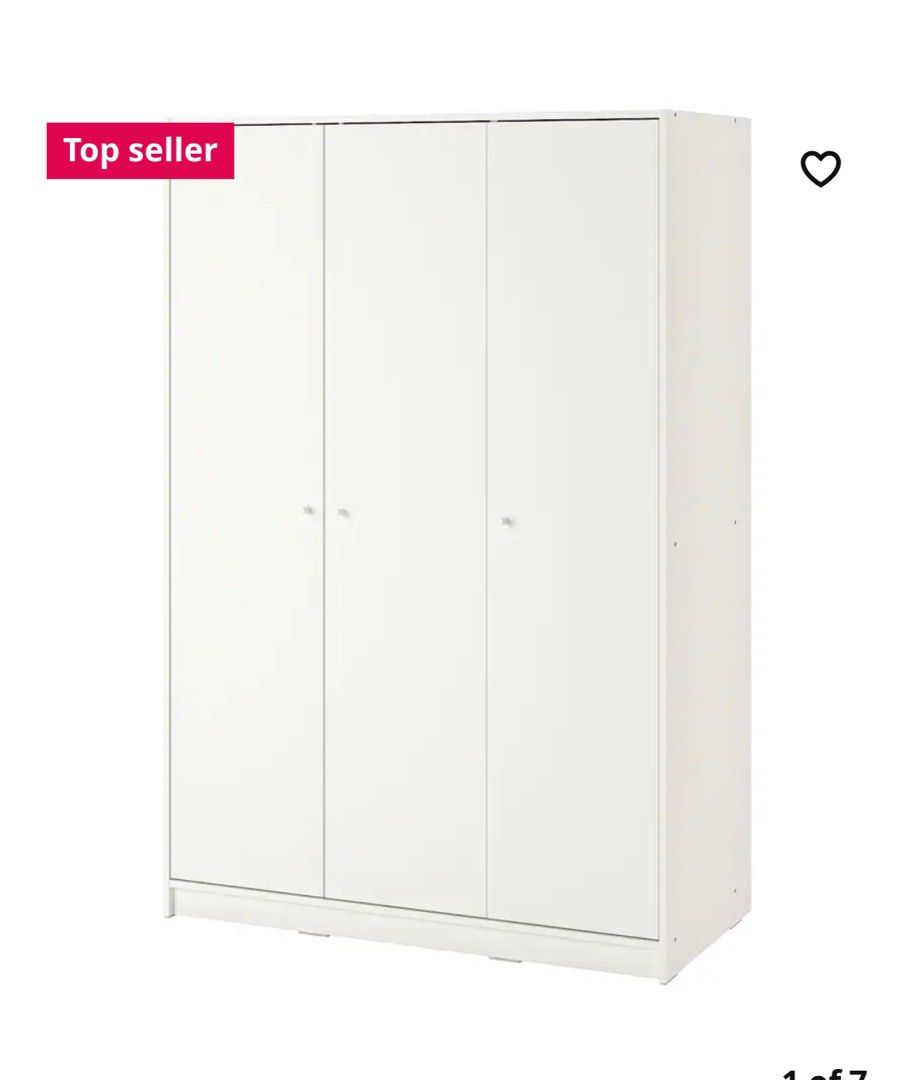 Ikea wardrobe, Furniture & Home Living, Furniture, Shelves,