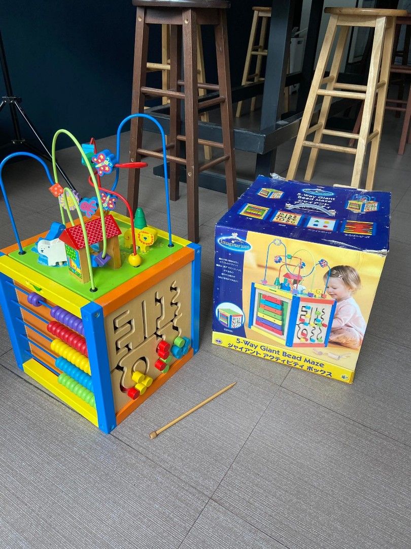 IMAGINARIUM 5WAY GIANT BEAD MAZE on Carousell
