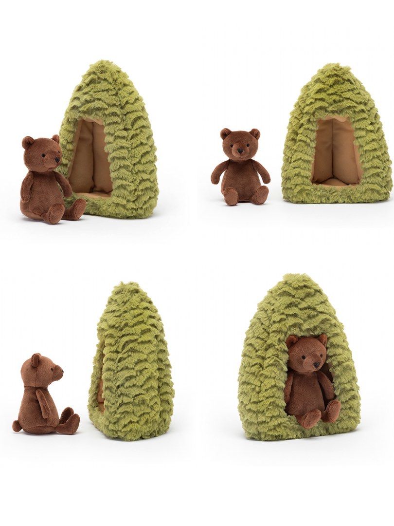Jellycat Forest Fauna Owl Frog Bear Stiffed Soft Plush Toy BNWT Plushie ...