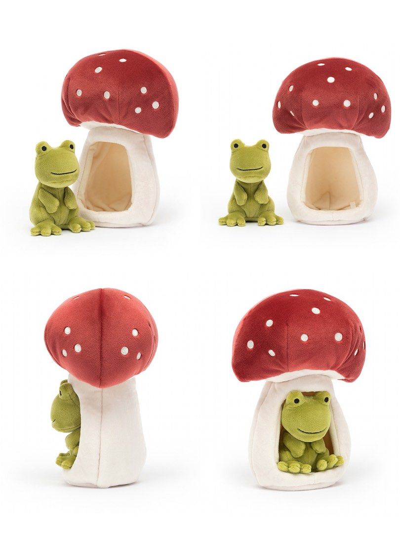 Jellycat Forest Fauna Owl Frog Bear Stiffed Soft Plush Toy BNWT Plushie ...