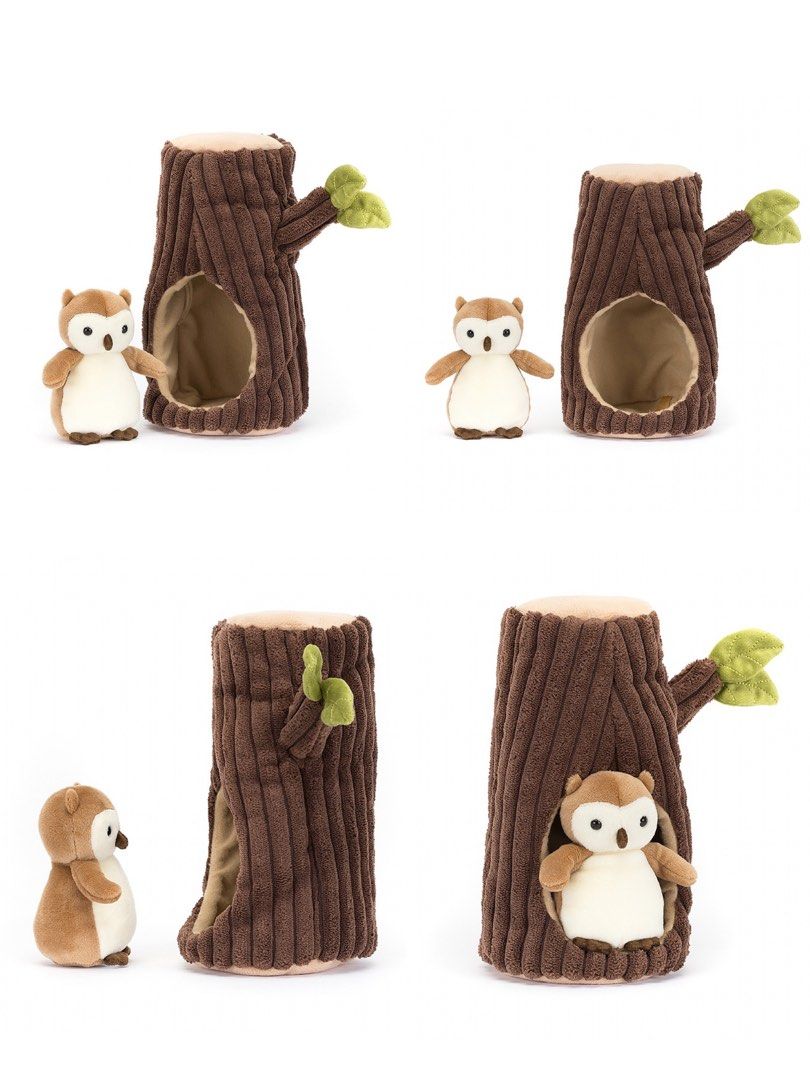 Jellycat Forest Fauna Owl Frog Bear Stiffed Soft Plush Toy BNWT Plushie ...
