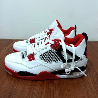Jordan 4 Fire Red with Box