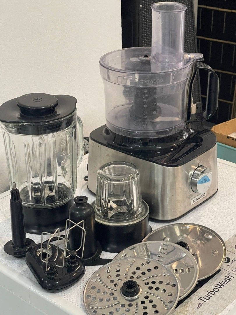 Kenwood FDM302SS Multipro Compact Food processor, Silver, TV & Home