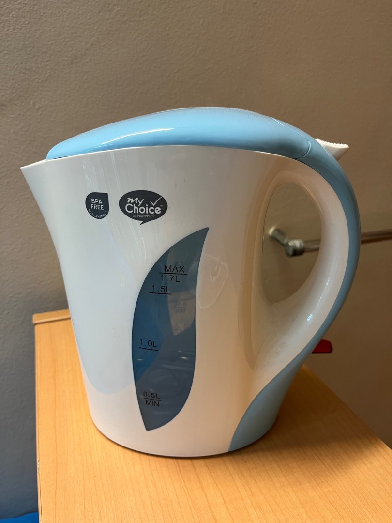 Kettle Jug Water Heater 1.7 L, TV & Home Appliances, Water Heater