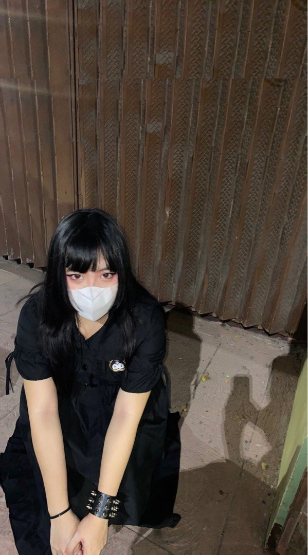 KUROMI GOTH DRESS on Carousell