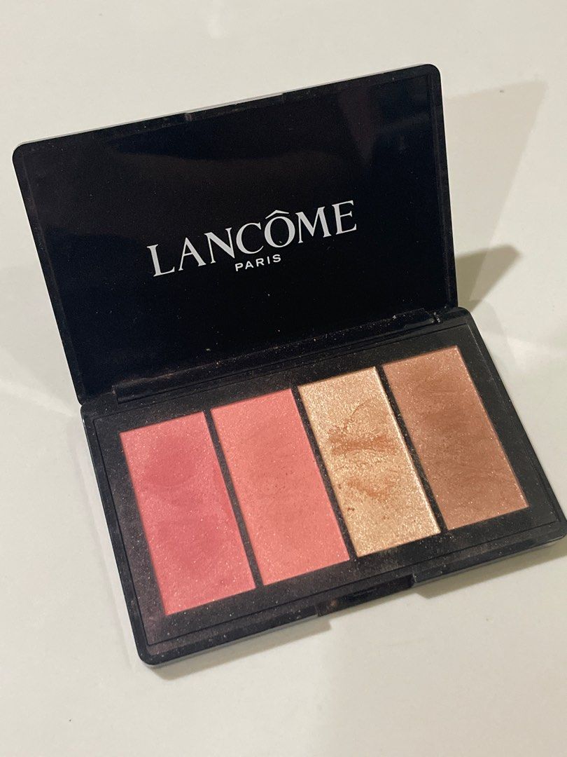 Lancome Highlighter Blush Bronzer Palette, Face, Makeup on Carousell